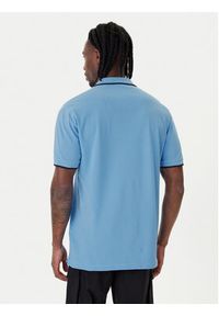 Aeronautica Militare Polo 261PO1308UP00082 Niebieski Regular Fit. Typ kołnierza: polo. Kolor: niebieski. Materiał: bawełna #2