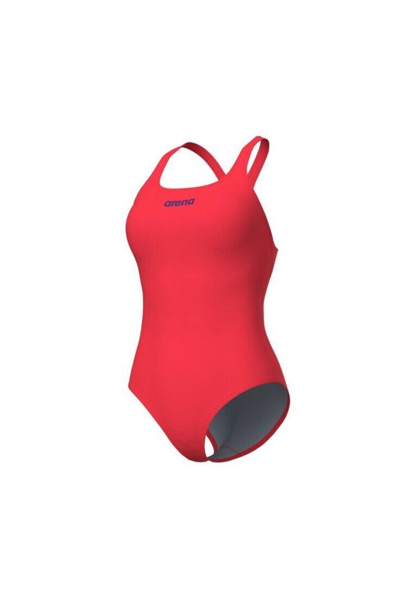 Damski kostium kąpielowy 1-częściowy Arena Team Pro Solid. Kolor: różowy. Materiał: materiał