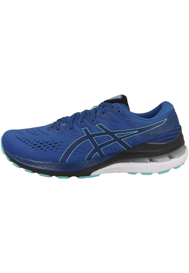 Buty Do Biegania Asics Gel-Kayano 28 1011B189 402. Kolor: czarny, niebieski, wielokolorowy. Model: Asics Gel Kayano