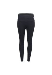Legginsy damskie IQ ILEAN WMNS - czarne, Rozmiar L. Kolor: czarny. Materiał: materiał, syntetyk, nylon, elastan