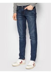 Pepe Jeans Jeansy Hatch PM206322 Granatowy Slim Fit. Kolor: niebieski