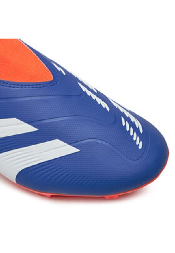 Adidas - adidas Buty do piłki nożnej Predator League LL FG IF6333 Niebieski. Kolor: niebieski. Materiał: skóra