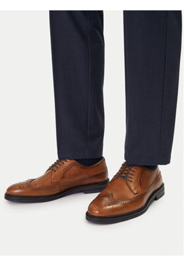 GANT - Gant Półbuty 31631145 Brązowy. Kolor: brązowy. Materiał: skóra