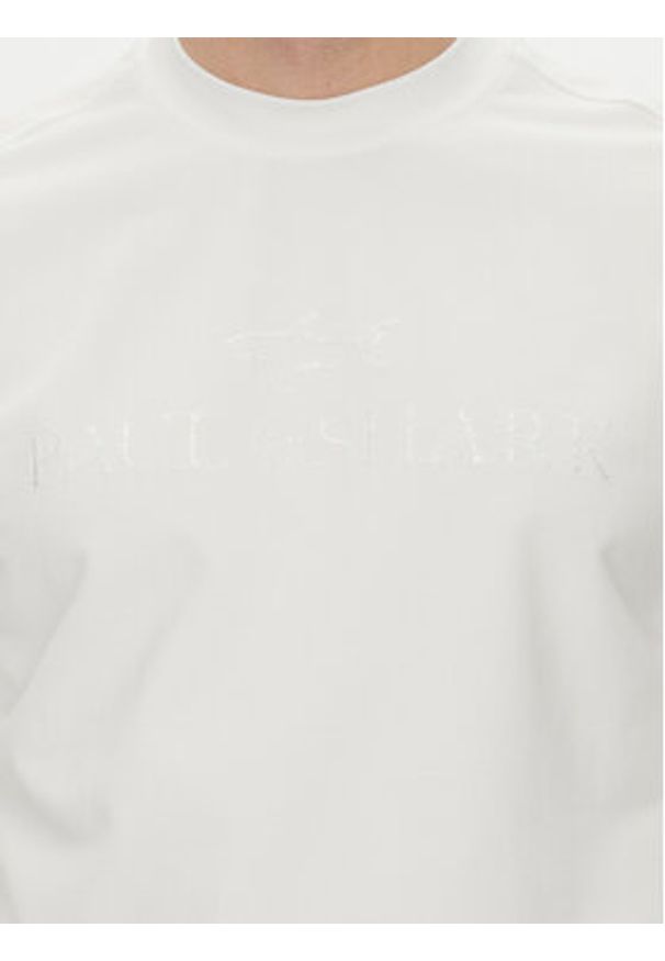 PAUL & SHARK - Paul&Shark Bluza 25411881 Biały Regular Fit. Kolor: biały. Materiał: lyocell