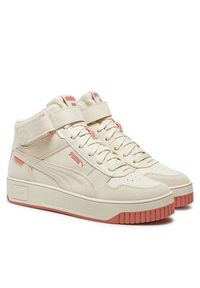 Puma Sneakersy Q4 Wns Carina S Mid 397490 01 Écru. Materiał: skóra #3