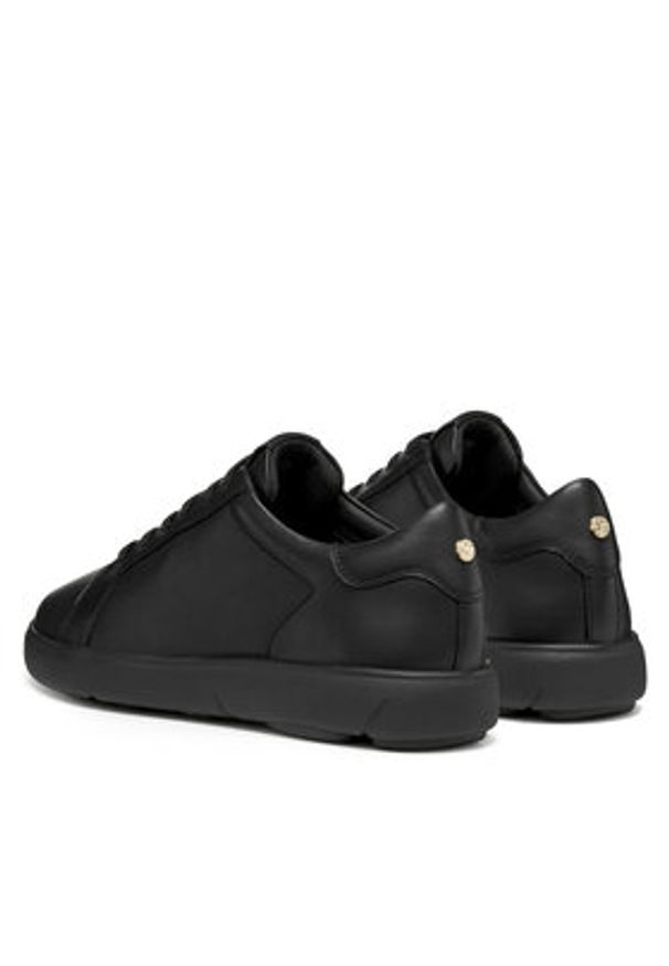 Geox Sneakersy D Nebula 2.0 C D563TD 00085 C9999 Czarny. Kolor: czarny. Materiał: skóra