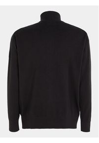 Calvin Klein Bluza Mix Media K10K111965 Czarny Regular Fit. Kolor: czarny. Materiał: bawełna #9
