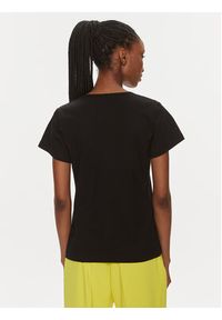 Pinko T-Shirt Turbato 100372 A1R7 Czarny Regular Fit. Kolor: czarny. Materiał: bawełna #5