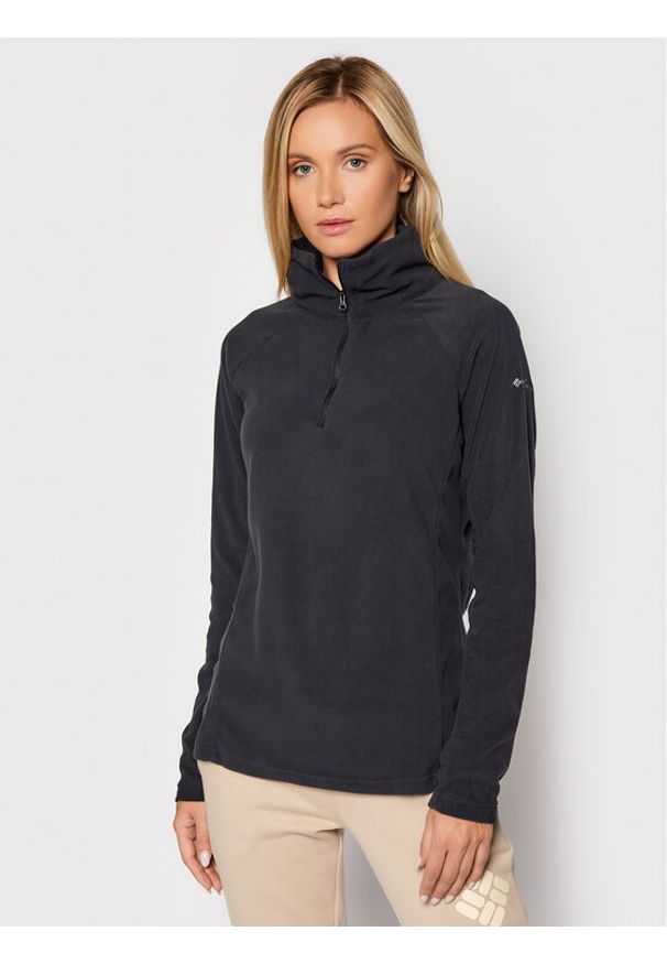 columbia - Columbia Polar Glacial 1802201 Czarny Regular Fit. Kolor: czarny. Materiał: syntetyk