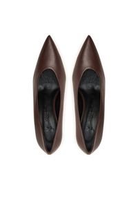Weekend Max Mara Czółenka Nievo 25255260956 Brązowy. Kolor: brązowy. Materiał: skóra