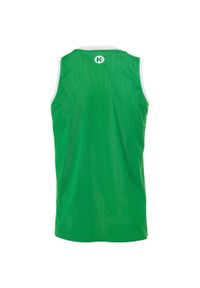 KEMPA - Odwracalny tank top Kempa Player. Kolor: zielony, biały, wielokolorowy. Wzór: kolorowy