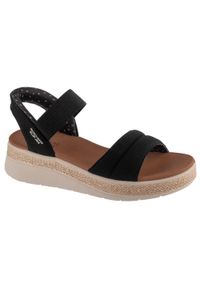 skechers - Sandały damskie, Slip-Ins: BOBS Sun Ray. Kolor: czarny