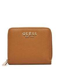 Guess Mały Portfel Damski Talent Slg SWNG96 69137 Brązowy. Kolor: brązowy. Materiał: skóra
