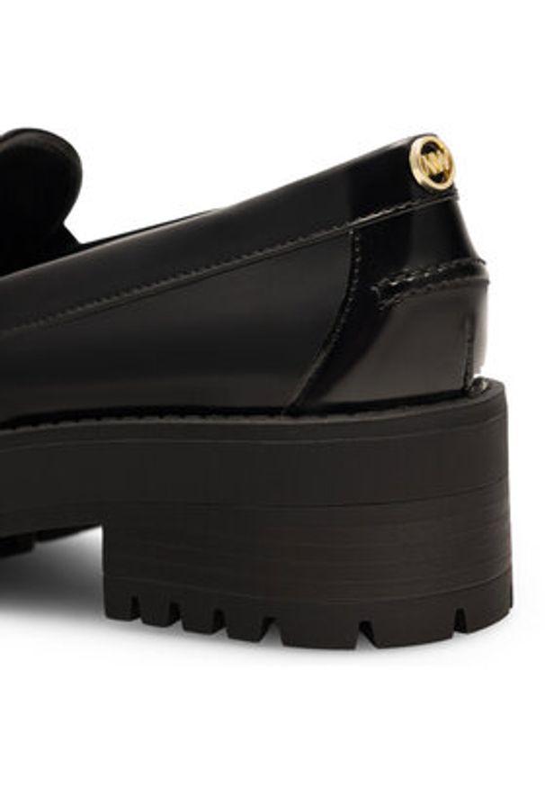 Nine West Loafersy NYLA 8123-1 Czarny. Kolor: czarny. Materiał: syntetyk