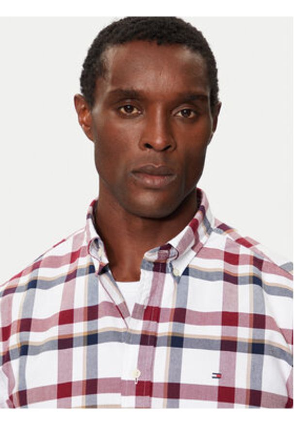 TOMMY HILFIGER - Tommy Hilfiger Koszula MW0MW36818 Kolorowy Regular Fit. Materiał: bawełna. Wzór: kolorowy