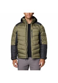 columbia - Kurtka ocieplana męska Columbia Labyrinth Loop Hooded z kapturem. Typ kołnierza: kaptur. Kolor: zielony