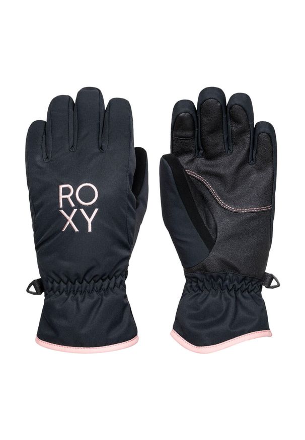 Roxy - Rękawice ROXY Freshfields GIRL Gloves. Kolor: czarny. Sezon: zima. Sport: narciarstwo