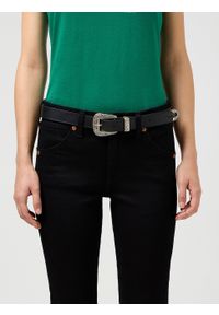 Wrangler - WRANGLER DAMSKI PASEK WRANGLER WESTERN BELT BLACK 112358073