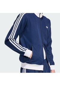 Adidas - adidas Bluza adicolor Classic KE3526 Granatowy Slim Fit. Kolor: niebieski. Materiał: bawełna #3