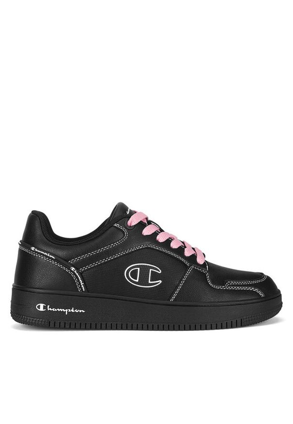 Champion Sneakersy RD18 2.0 LOW S11470-KK010 Czarny. Kolor: czarny. Materiał: skóra