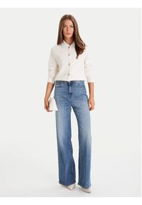 Morgan Kardigan 252-MPACK Beżowy Regular Fit. Kolor: beżowy. Materiał: syntetyk #3