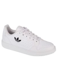 Adidas - Buty adidas Originals Ny 90 HQ5841 białe. Zapięcie: sznurówki. Kolor: biały. Materiał: skóra, tkanina, syntetyk, guma. Szerokość cholewki: normalna