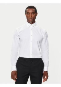 Hugo Koszula Ermo 50490712 Biały Regular Fit. Kolor: biały. Materiał: bawełna #1