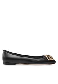 Giuseppe Zanotti - GIUSEPPE ZANOTTI Baleriny E260007 001 Czarny. Kolor: czarny. Materiał: skóra