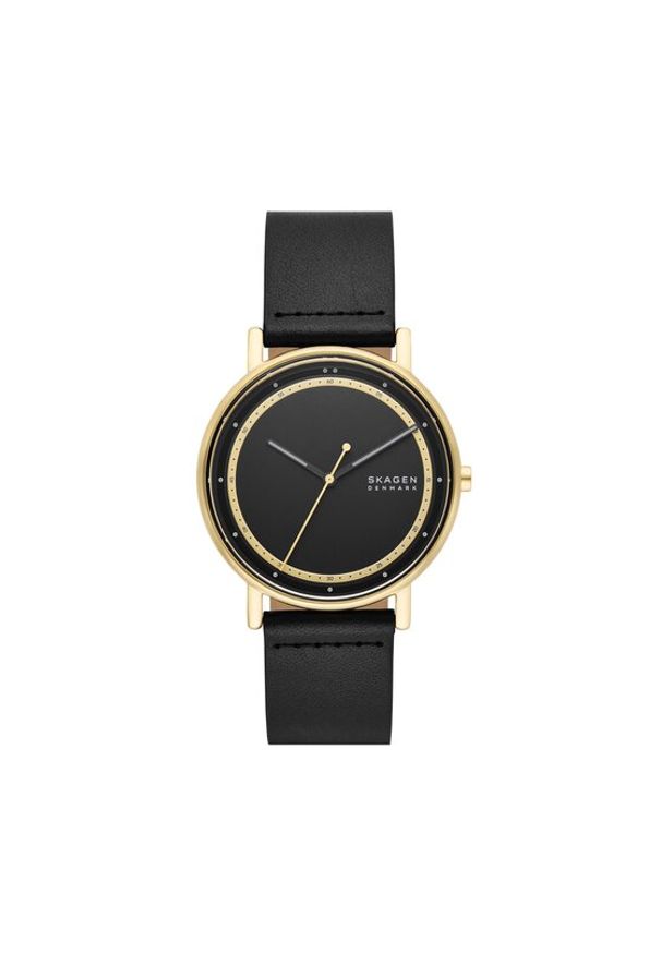 Skagen Zegarek Signatur SKW6897 Czarny. Kolor: czarny