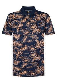 Petrol Industries Polo M-1050-POL911 Granatowy Regular Fit. Typ kołnierza: polo. Kolor: niebieski. Materiał: bawełna #7