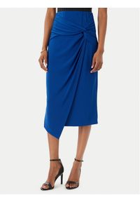 Rinascimento Spódnica midi CFC0123489003 Niebieski Regular Fit. Kolor: niebieski. Materiał: syntetyk #1