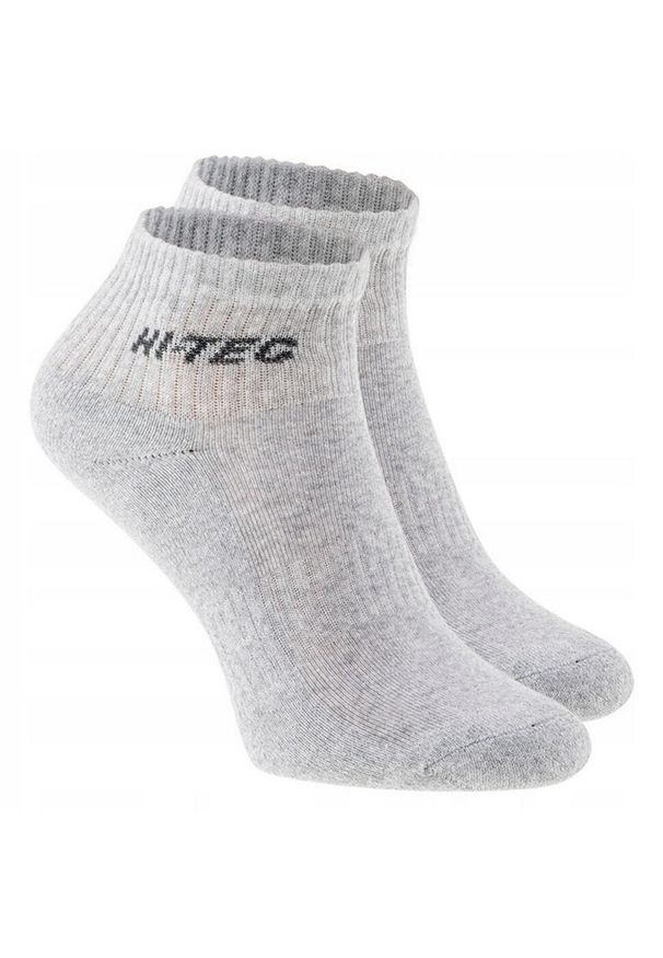 Hi-tec - Skarpetki Do Kostek Unisex Dla Dorosłych Quarro 3pak. Kolor: szary. Sport: turystyka piesza