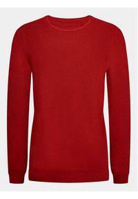 Pierre Cardin Sweter 50600/000/5040 Czerwony Regular Fit. Kolor: czerwony. Materiał: bawełna