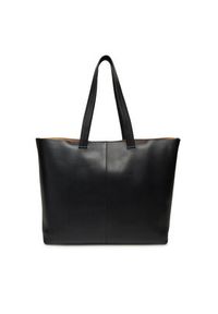Calvin Klein Torba Ck Premium Leather E/W Tote Xl K50K512894 Czarny. Kolor: czarny. Materiał: skóra