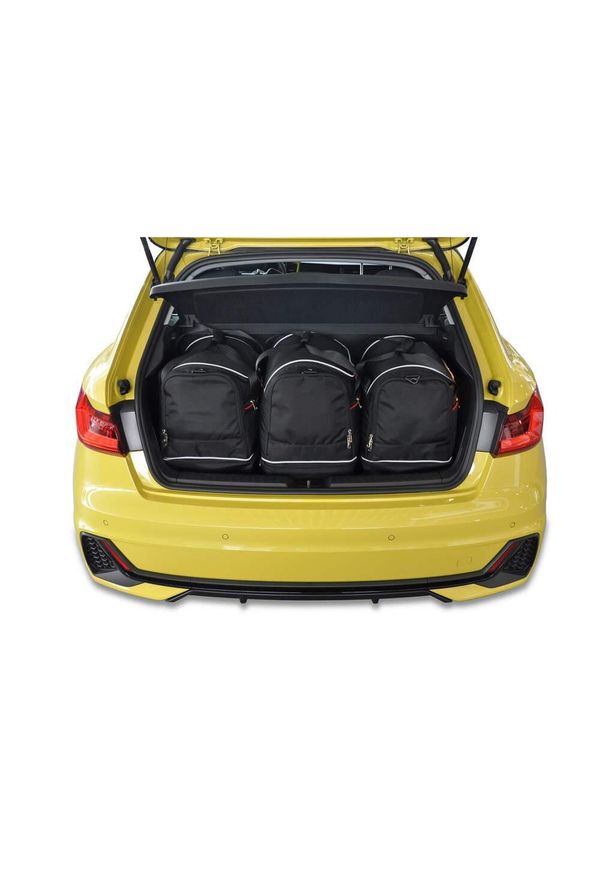 KJUST - Torby Do Bagażnika Audi A1 2018-2024 3Szt Kjust. Kolor: czarny. Styl: sportowy