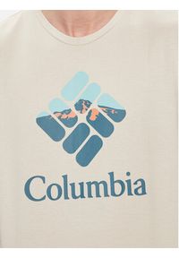 columbia - Columbia T-Shirt Rapid Ridge Graphic 1888813 Brązowy Regular Fit. Kolor: brązowy. Materiał: bawełna #2