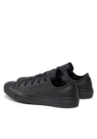 Converse Trampki Chuck Taylor All Star Mono Leather 135253C Czarny. Kolor: czarny. Materiał: skóra #8