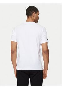 Karl Lagerfeld - KARL LAGERFELD T-Shirt 755400 Biały Regular Fit. Typ kołnierza: dekolt w karo. Kolor: biały. Materiał: bawełna