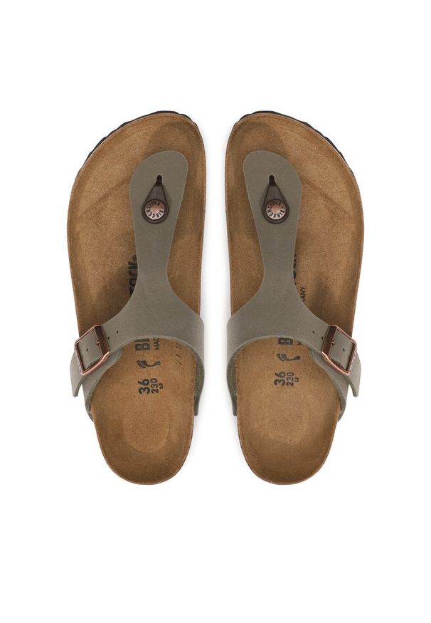 Japonki Birkenstock. Kolor: szary