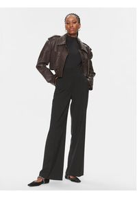 Calvin Klein Body Stretch Jersey Body K20K206900 Czarny Slim Fit. Kolor: czarny. Materiał: syntetyk