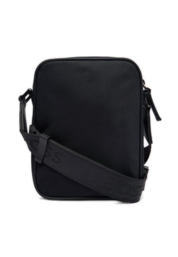 BOSS Saszetka 50523462 Granatowy. Kolor: niebieski. Materiał: materiał