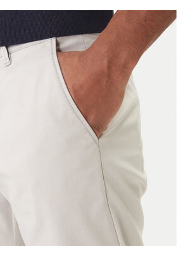 Pierre Cardin Chinosy C3 33730.1060 Szary Slim Fit. Kolor: szary. Materiał: syntetyk