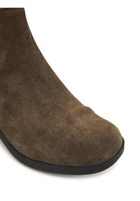 Timberland Botki Bellevaux TB0A424XA2D1 Brązowy. Kolor: brązowy. Materiał: zamsz, skóra #4