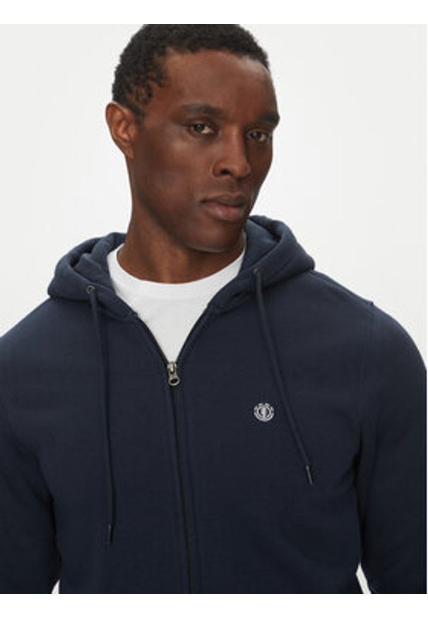 Element Bluza ELYFT00199 Granatowy Regular Fit. Kolor: niebieski. Materiał: bawełna