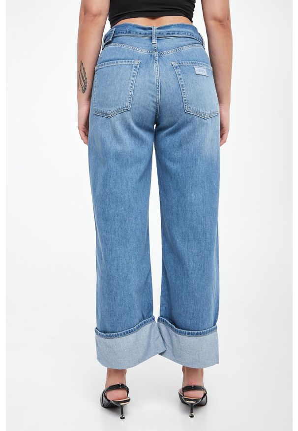 Liu Jo - Jeansy damskie z paskiem LIU JO