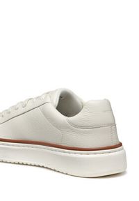 Geox Sneakersy U Zackerty U46HPA 00046 C1000 Biały. Kolor: biały. Materiał: skóra #4