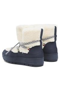 TOMMY HILFIGER - Tommy Hilfiger Śniegowce Th Faux Fur Snow Bootie FW0FW06850 Écru. Materiał: materiał #5