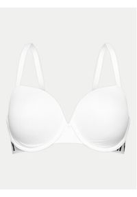 DKNY Biustonosz z fiszbiną DK7511 Biały. Kolor: biały. Materiał: bawełna #4