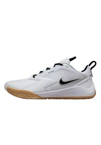 Buty do siatkówki Nike Air Zoom Hyperace 3 M FQ7074101 białe. Zapięcie: sznurówki. Kolor: biały. Materiał: guma. Szerokość cholewki: normalna. Model: Nike Zoom. Sport: siatkówka