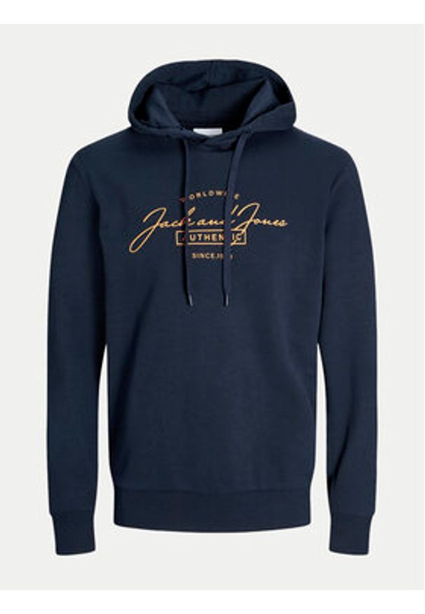 Jack & Jones - Jack&Jones Dres Ferris 12266296 Granatowy Standard Fit. Kolor: niebieski. Materiał: bawełna, syntetyk
